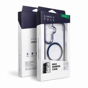 ROAR case MAG BUMPER compatible with MagSafe for SAMSUNG A57 navy blue