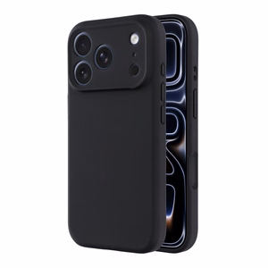 Dėklas iPhone 16 Forcell F-Protect Rubber Premium, suderinamas su MagSafe, juodas