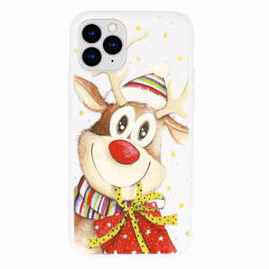 TEL PROTECT Kalėdinis dėklas telefonui Iphone 13 Pro Max Dizainas 3