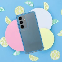 MATRIX skaidrus dėklas telefonui XIAOMI Redmi Note 14 PRO 4G mėlynas