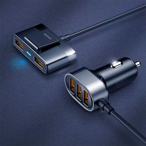 Įkroviklis automobilinis Joyroom (JR-CL03) (5xUSB 6.2A) juodas