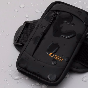 TECH-PROTECT M6 universali sportinė rankos apyrankė juoda/oranžinė