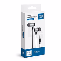 laidinės ausinės su 3,5 mm kištuku Blue Star M09 1,2 m juodos