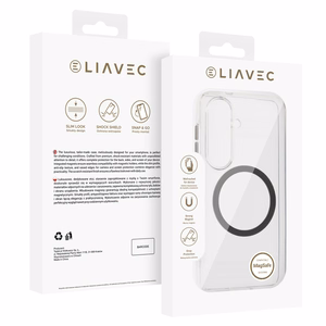 Liavec Pure Dėklas for Samsung Galaxy S26 pilkas