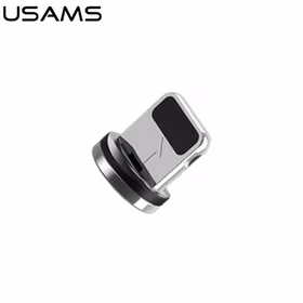 USAMS Adapteris magnetinis LIGHTNING BULK sidabrinis SJ157USBTA (US-SJ157)