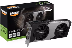 INNO3D GeForce RTX 5060 Ti TWIN X2 OC NVIDIA 16 GB GDDR7
