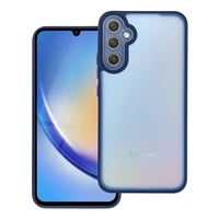 VARIETE dėklas telefonui SAMSUNG A34 5G tamsiai mėlynas