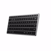 Belaidis keyboard QWERTY Satechi Slim X1 ST-BTSX1S sidabrinis