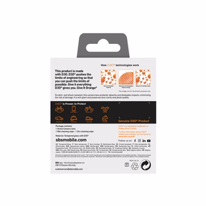 SBS Active Camera Lens D3O grūdintas stiklas iPhone 16 Pro / 16 Pro Max kamerai