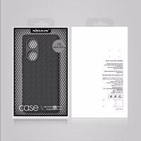 Nillkin Textured dėklas patvarus sustiprintas dėklas su gelio rėmu ir nailono nugarėle Honor 50 Pro juodas
