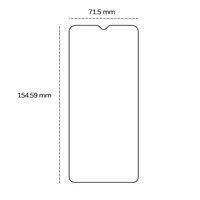 Grūdintas stiklas 2,5D Samsung Galaxy M15 5G