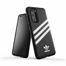 Adidas OR formuotas dėklas PU Huawei P40 - juodas ir baltas