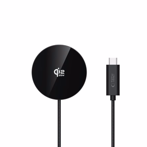 TECH-PROTECT A50 Magnetic MAGSAFE Belaidis Įkroviklis 25W QI2.2 juodas