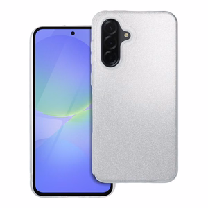 SHINING Dėklas telefonui SAMSUNG A36 5G sidabrinis