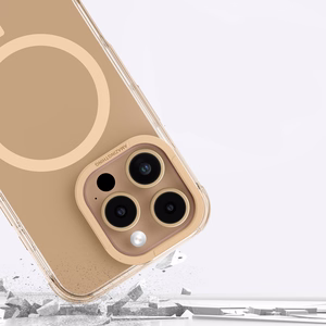 AmazingThing Omni Mag dėklas iPhone 16 Pro - rožinis auksas