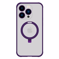 Dėklas telefonui su stovu MagSafe Iphone 12 Pro (m) - violetinis