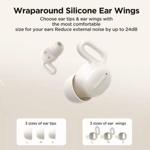 Belaidės ausinės Joyroom JR-TS1 juodos (Bluetooth 5.3 / triukšmo slopinimas)