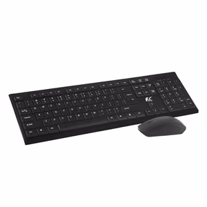 NanoRS Wireless Keyboard and Mouse Combo with Ergonomic Design – RS580 for Smooth and Efficient Use