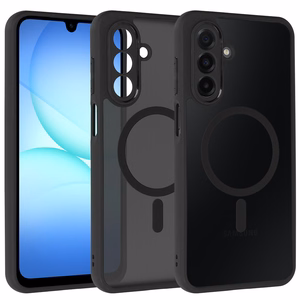 Pilnai matinė Magnetinė dėklas telefonui Samsung Galaxy A17 5G juoda