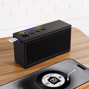 Acefast K9 Go Bluetooth garsiakalbis su stereo ir ENC - juodas