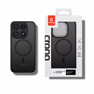 Crong Hybrid Matte Magnetic MagSafe dėklas, skirtas Xiaomi 17, mėlynas