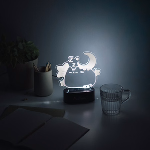 Pusheen Dreams LED naktinis šviestuvas, 19,5 × 17 cm