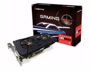 BIOSTAR Radeon RX 580 8GB GDDR5 vaizdo plokštė (VA5815RQ82)