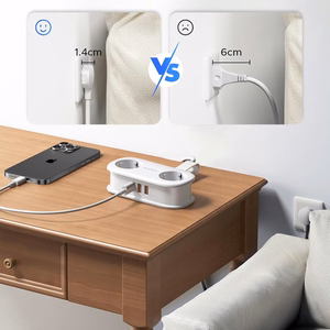 Orico APP 15.5W 5in1 maitinimo blokas 2x AC + 2x USB-A + 1x USB-C - baltas