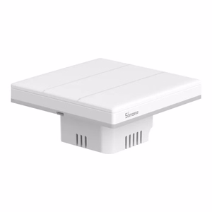Умный WiFi сенсорный настенный выключатель Sonoff TX T5 3C (3-канальный)