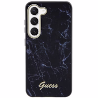 Guess GUHCS23MPCUMAK S23+ S916 juodas/juodas kietas dėklas Marble
