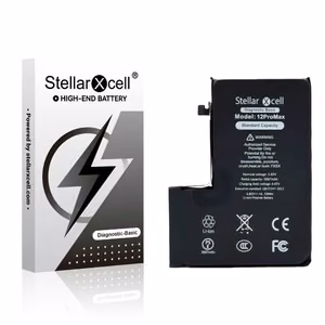 Akumuliatorius StellarXcell Diagnostic Apple iPhone 12 Pro Max 3687mAh (standartinė talpa + aukštos kokybės BMS kopija)