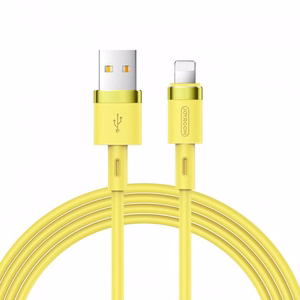 USB laidas Joyroom S-1224N2 geltonas Lightning 120cm