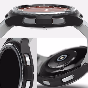 Ringke Slim 2 dalių dėklas Samsung Galaxy Watch 6 Classic 43mm - juodas ir skaidrus