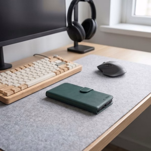 Tech-Protect Wallet dėklas-piniginė, skirtas Xiaomi Redmi Note 17 Pro Max 5G – žalias