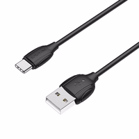 USB kabelis Borofone BX19 USB-A to USB-C 1.0m juodas