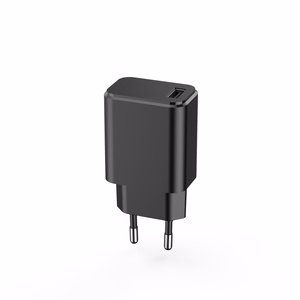 "Setty" įkroviklis 1x USB 3A juodas + USB-C kabelis 1,0 m