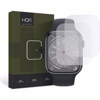Hidrogelio plėvelė HOFI HYDROFLEX PRO+ 2-PACK APPLE WATCH 4 / 5 / 6 / 7 / 8 / 9 / SE (40 / 41 MM) SKAIDRUS