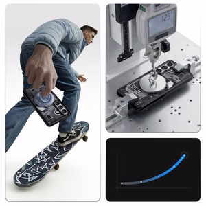 Spigen Ultra Hybrid Mag MagSafe Dėklas for Samsung Galaxy S26 Zero One - Clear juodas