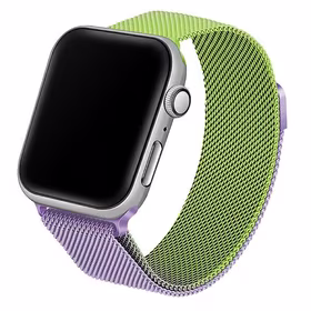 Beline dirželis Apple Watch Steel38/40/41mm žalias-violetinis