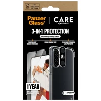 CARE by PanzerGlass Flagship 3in1 dėklas, stiklas ir objektyvo apsauga Samsung Galaxy A56 5G - skaidrus