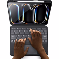 Dėklas su klaviatūra Dux Ducis DK Apple iPad Pro 13 2024/2025 juodas