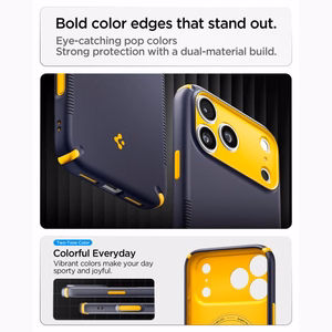 Spigen Nano Pop MagSafe dėklas iPhone 18 Pro / 17 Pro, mėlynas
