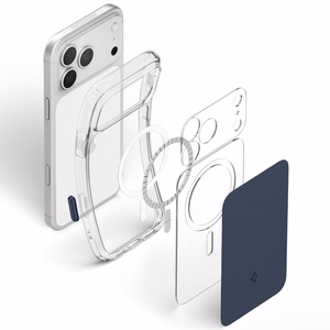 Spigen Ultra Hybrid MagSafe dėklas iPhone 18 Pro Max / 17 Pro Max, matinis mėlynas