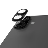 Etteri full camera lens guard for iPhone 17 black