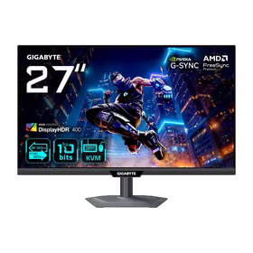 GIGABYTE M27UP kompiuterio monitorius 68,6 cm (27") 3840 x 2160 pikseliai 4K Ultra HD LED Juoda