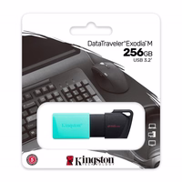 Kingston atmintukas DataTraveler Exodia M DTXM 256GB žalias