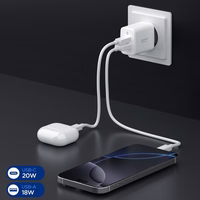 Spigen Essential EE202EU 20W sieninis ikroviklis - Baltas