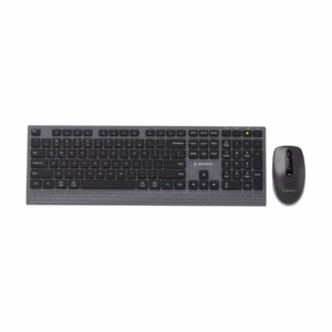 Gembird KBS-WPS-02 Keyboard and Mouse Set Wireless US Bluetooth Black