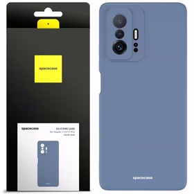 Spacecase silikoninis dėklas Xiaomi 11T/11T Pro mėlynas