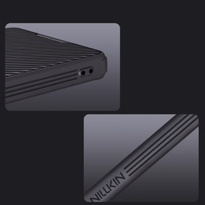 Nillkin CamShield Pro dėklas telefonui Samsung S25 Ultra su kameros dangteliu - Juodas